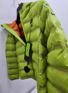 BLAUER – Giubbino Kids in nylon con cappuccio e imbottitura in ovatta Verde