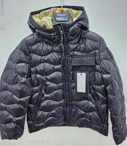 BLAUER – Piumino Kids con Taschino Nero