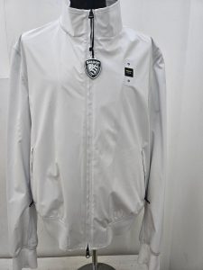 BLAUER – Giubbino Corto Nastrato Bianco