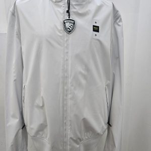 BLAUER – Giubbino Corto Nastrato Bianco