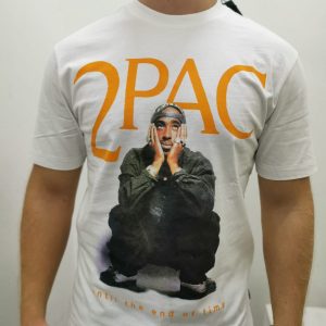 ONLY&SONS – T-Shirt Uomo 2PAC Bianca