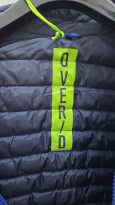 OVER/D – Piumino Uomo Collo Pistagna Royal
