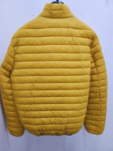 OVER/D – Piumino Uomo Collo Pistagna Arancio/Royal