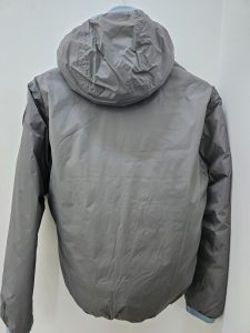 BLAUER – Piumino Uomo Reversibile Termosaldato Donald Grigio