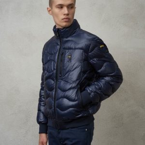BLAUER – Piumino Ondina Uomo con Taschino Daniel Blu