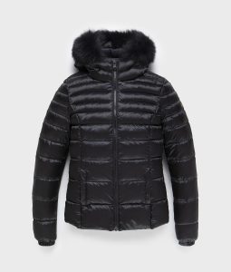 REFRIGIWEAR – Mead Fur Jacket Donna Nero