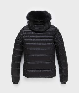 REFRIGIWEAR – Mead Fur Jacket Donna Nero