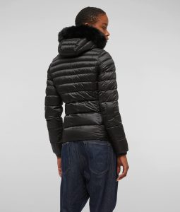 REFRIGIWEAR – Mead Fur Jacket Donna Nero