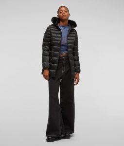 REFRIGIWEAR – Long Mead Fur Jacket Donna Nero