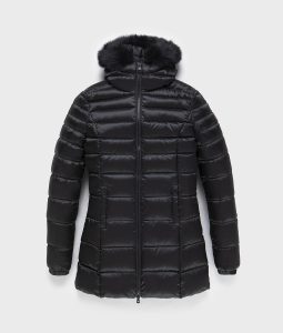 REFRIGIWEAR – Long Mead Fur Jacket Donna Nero