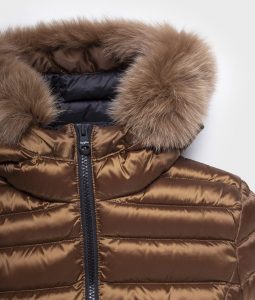 REFRIGIWEAR – Mead Fur Jacket Donna Marroncino