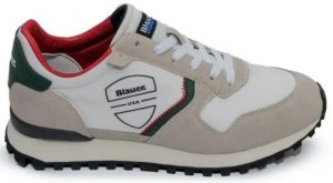 BLAUER – Scarpe Uomo Dixon 01/NYS Bianco/Rosso/Verde