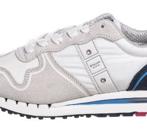 BLAUER – Scarpe Uomo Quartz Bianco/Rosso/Navy
