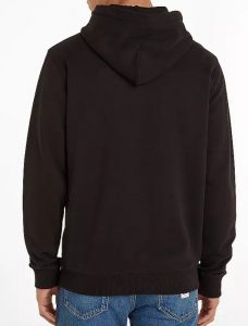TOMMY HILFIGER – Felpa Uomo con Cappuccio Nero
