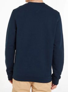 TOMMY HILFIGER – Felpa Uomo Reg Badge Equipaggio Blue