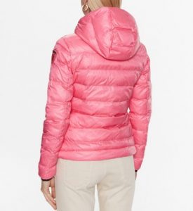 BLAUER – Piumino Donna con Logo Monocolore Rosa