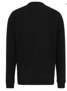 TOMMY HILFIGER – Felpa Uomo Essential Graphic Logo Nero