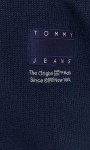 TOMMY HILFIGER – Maglione Uomo Blu Navy