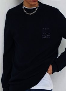 TOMMY HILFIGER – Maglione Uomo Nero