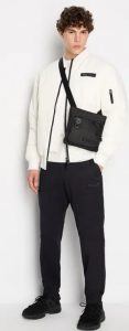 ARMANI EXCHANGE – Pullover Uomo Armani Sustainability Values Bianco