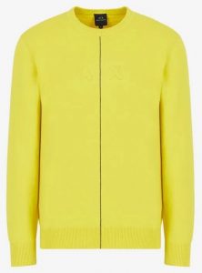 ARMANI EXCHANGE – Maglione Uomo in Maglia con Riga a Contrasto