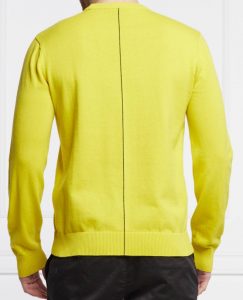ARMANI EXCHANGE – Maglione Uomo in Maglia con Riga a Contrasto