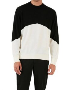 ARMANI EXCHANGE – Pullover Uomo Nero/Bianco