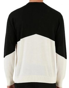 ARMANI EXCHANGE – Pullover Uomo Nero/Bianco