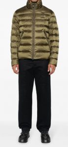 BLAUER – Piumino Uomo Imbottito Piuma Austin Verde