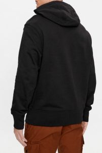 CALVIN KLEIN JEANS – Felpa Uomo Connected Layer Landscape Nero