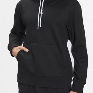 CALVIN KLEIN JEANS – Felpa Uomo con Cappuccio e Monogramma Nero