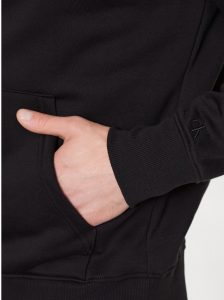 CALVIN KLEIN JEANS – Felpa Uomo con Cappuccio Stacked Archival Hoodie Nero