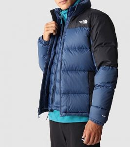 THE NORTH FACE – Giacca in Piumino Diablo da Uomo Blu/Nero