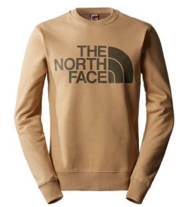THE NORTH FACE – Felpa Standard Crew da Uomo Beige