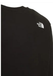 THE NORTH FACE – Felpa Standard Crew da Uomo Nero