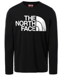 THE NORTH FACE – Felpa Standard Crew da Uomo Nero