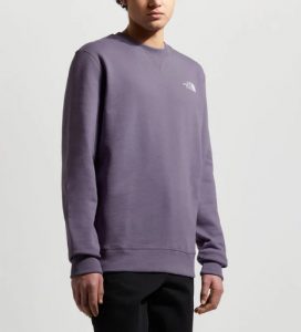 THE NORTH FACE – Felpa Simple Dome Crew da Uomo Viola