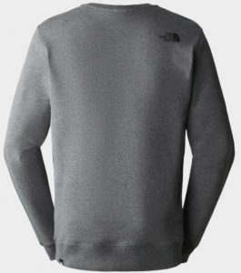 THE NORTH FACE – Felpa Simple Dome Crew da Uomo Grigio