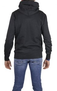 CALVIN KLEIN JEANS – Felpa Uomo con Cappuccio Nero