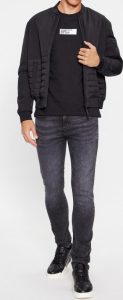 CALVIN KLEIN JEANS – Maglietta Centre Box Logo Nero