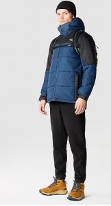 THE NORTH FACE – Giacca Sintetica Circular con Cappuccio da Uomo Blu/Nero