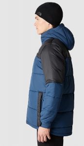 THE NORTH FACE – Giacca Sintetica Circular con Cappuccio da Uomo Blu/Nero