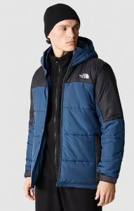THE NORTH FACE – Giacca Sintetica Circular con Cappuccio da Uomo Blu/Nero
