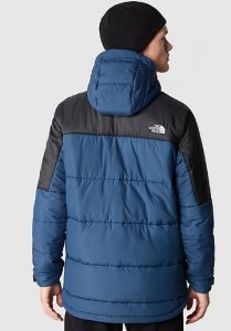THE NORTH FACE – Giacca Sintetica Circular con Cappuccio da Uomo Blu/Nero