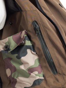 OVER/D – Giaccone Lungo Uomo con Cappuccio Beige