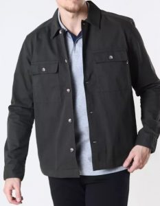 ONLY & SONS – Camicia Uomo Twill Overshirt Nero