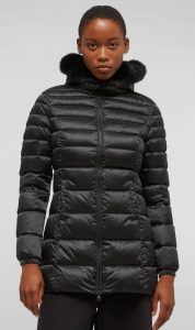REFRIGIWEAR – Long Mead Fur Jacket Donna Nero