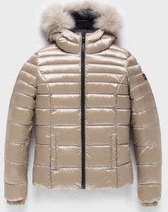 REFRIGIWEAR – Mead Fur Jacket Donna New Beige