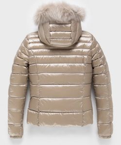 REFRIGIWEAR – Mead Fur Jacket Donna New Beige