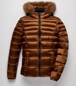 REFRIGIWEAR – Mead Fur Jacket Donna Marroncino